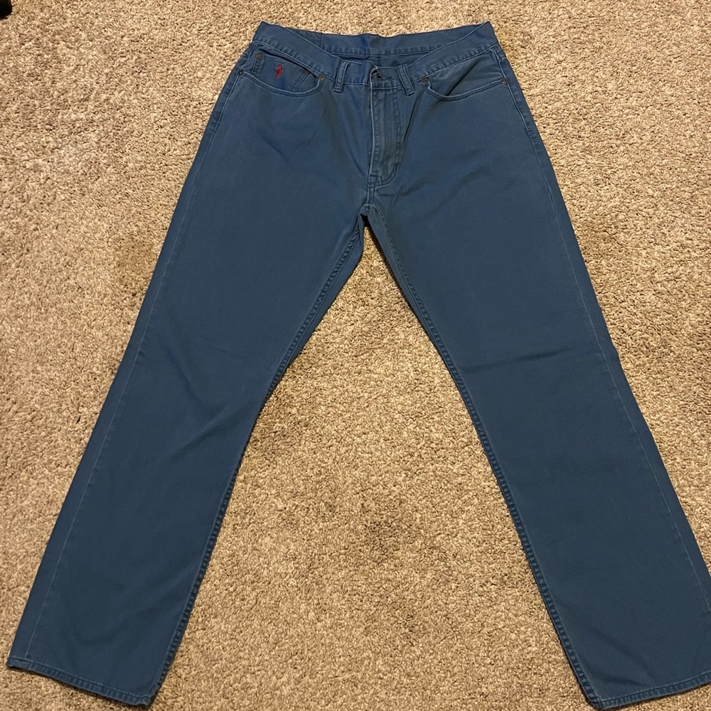 Polo 650 Straight Denim. EUC. Like new. 34/32